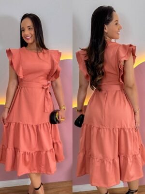 Vestido Isa Em Alfaiataria